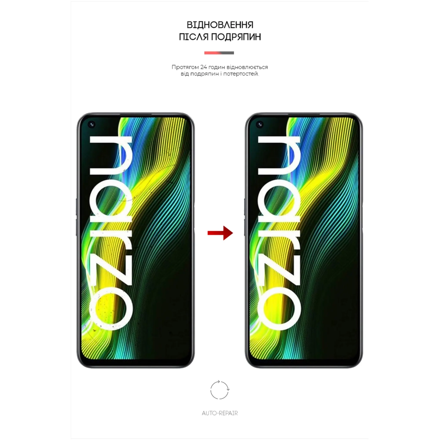 Купить Гидрогелевая пленка ArmorStandart Anti-Blue для Realme Narzo 50 4G (ARM64224) - фото 3
