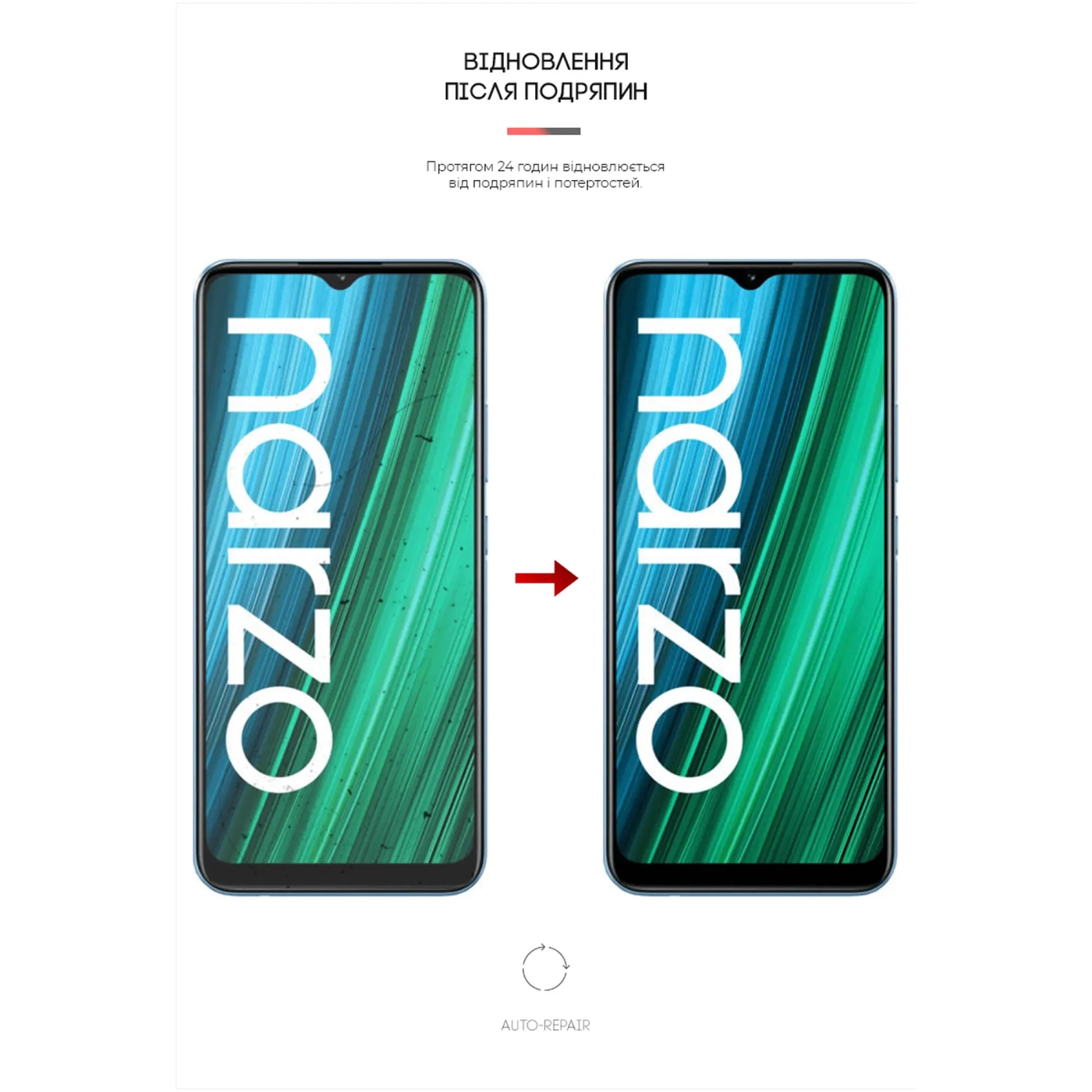 Купить Гидрогелевая пленка ArmorStandart Anti-Blue для Realme Narzo 50A (ARM62513) - фото 4