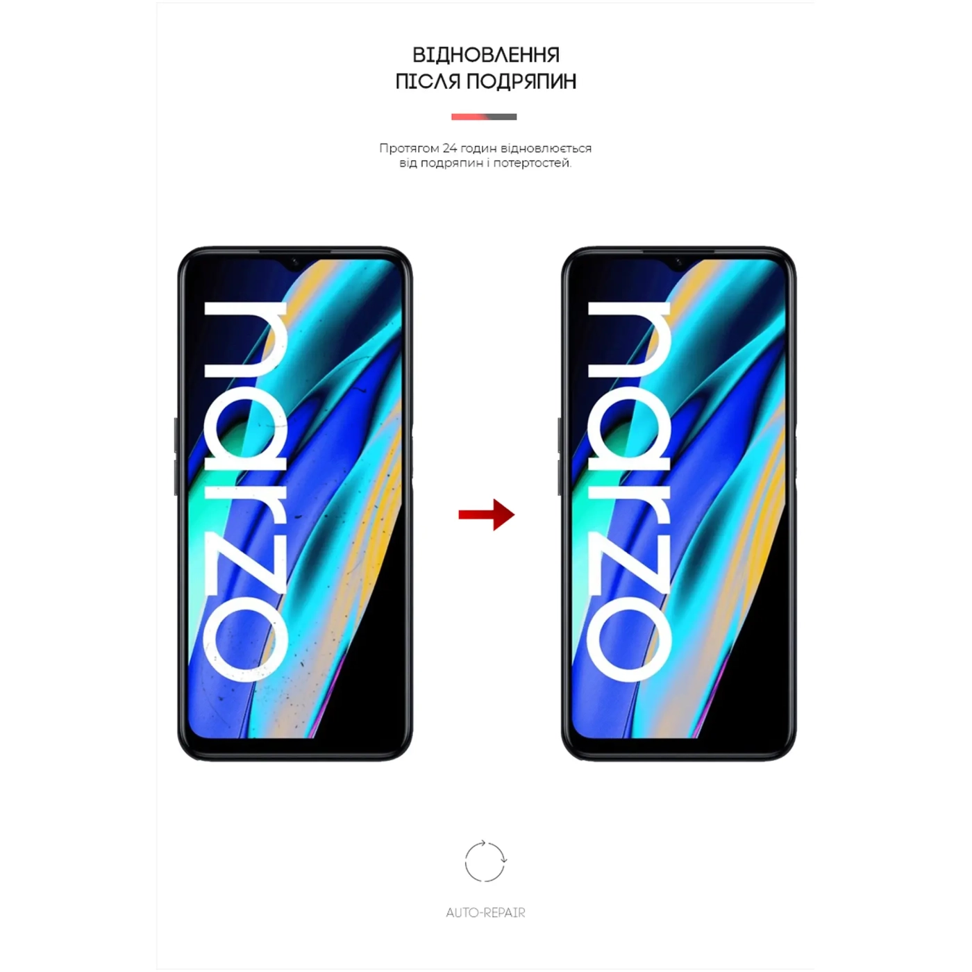 Купить Гидрогелевая пленка ArmorStandart Anti-Blue для Realme Narzo 50A Prime (ARM64223) - фото 3
