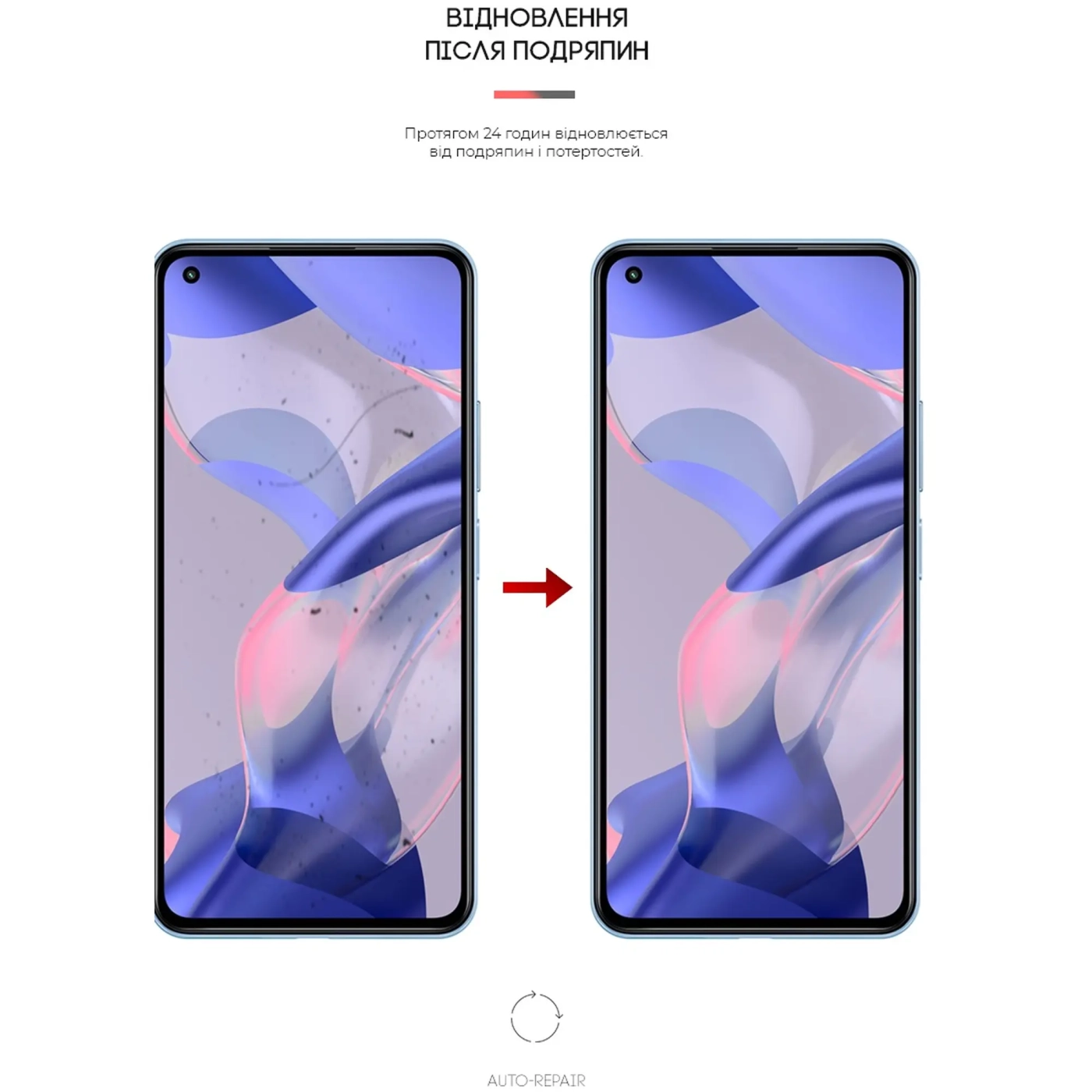 Купить Гидрогелевая пленка ArmorStandart Anti-Blue для Xiaomi 11 Lite 5G NE (ARM62841) - фото 2