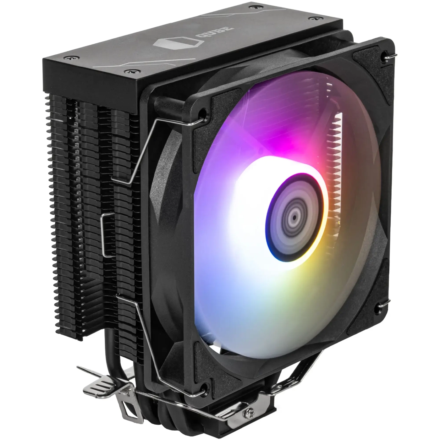 Купить Процессорный кулер QUBE ST-6U3-ST ARGB Black OEM - фото 1
