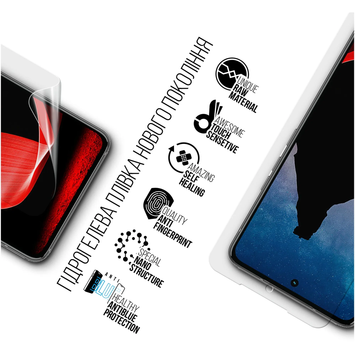 Купити Гідрогелева плівка ArmorStandart Anti-Blue для Motorola ThinkPhone (ARM67923) - фото 2