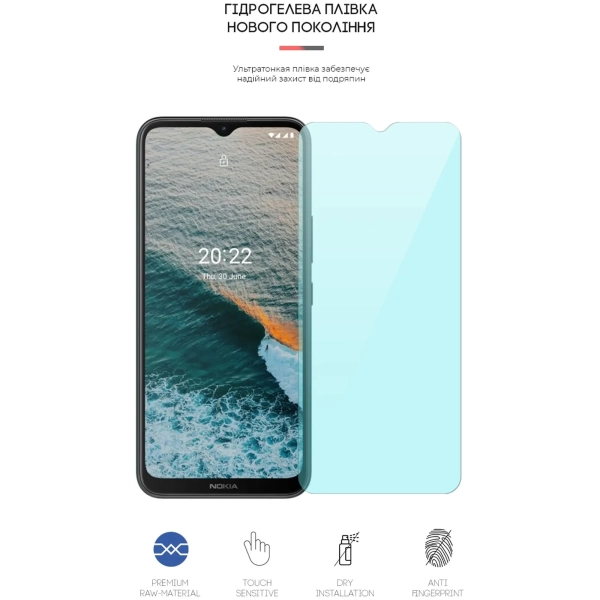 Купити Гідрогелева плівка ArmorStandart Anti-Blue для Nokia C21 Plus (ARM62208) - фото 2
