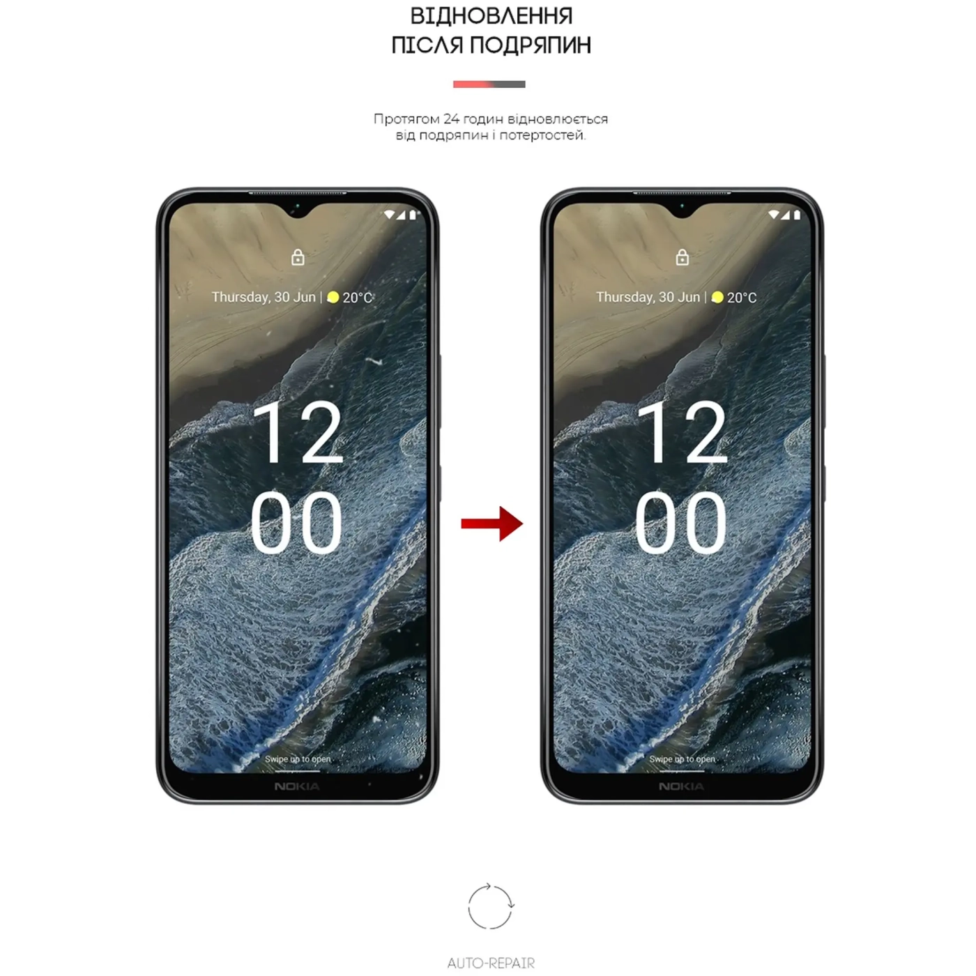 Купити Гідрогелева плівка ArmorStandart Anti-Blue для Nokia G11 Plus (ARM65123) - фото 3