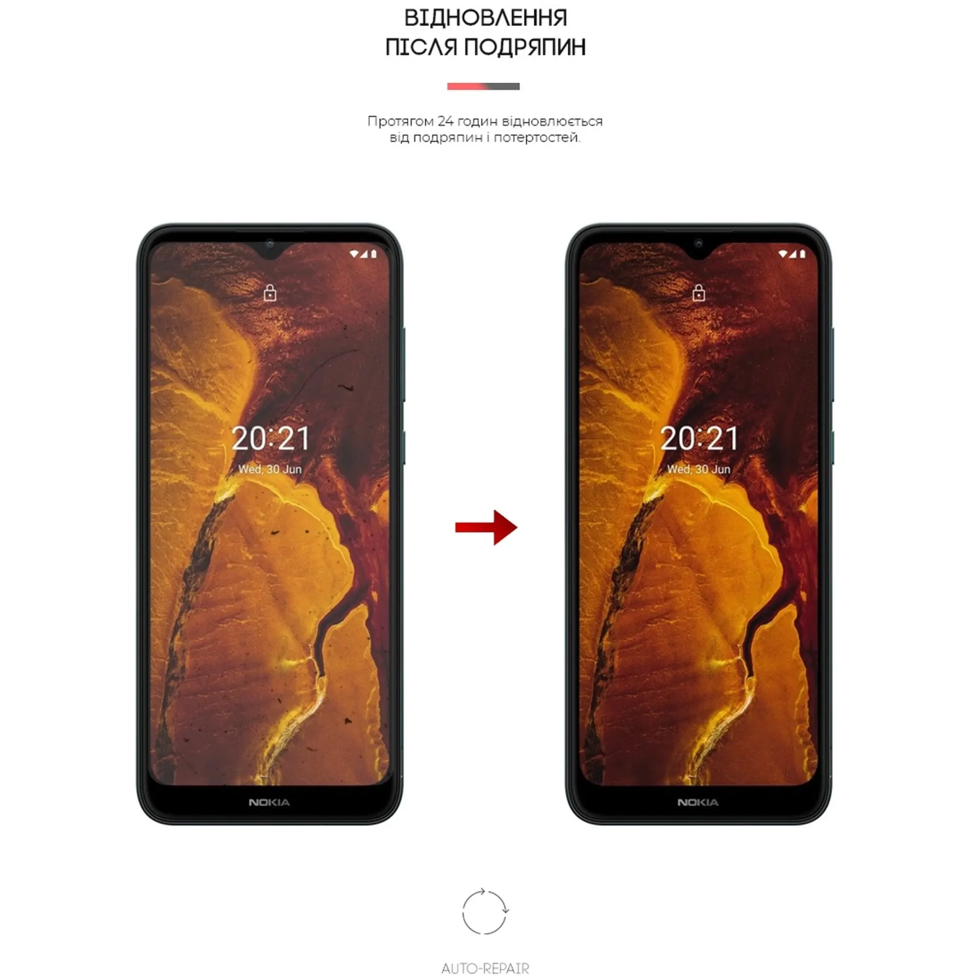 Купити Гідрогелева плівка ArmorStandart Anti-Blue для Nokia С30 (ARM61200) - фото 3