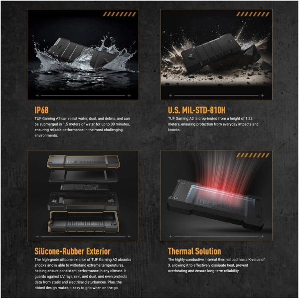 Купить Внешний карман ASUS TUF Gaming A2 (90DD02X0-M09000) - фото 16