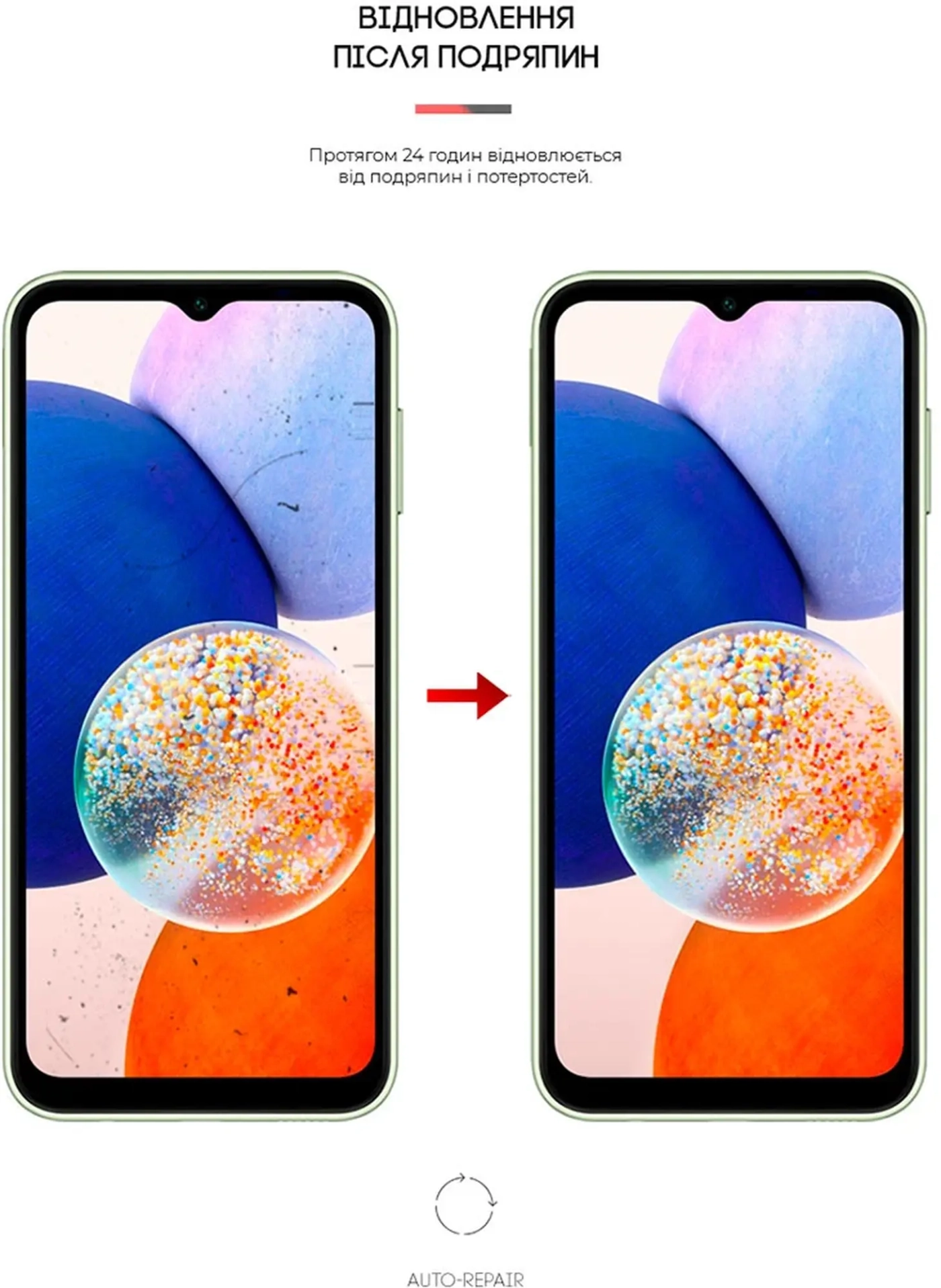 Купити Гідрогелева плівка ArmorStandart Anti-Blue для Samsung A14 5G (A146) (ARM66226) - фото 3