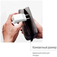 Купити Зарядний пристрій ColorWay GaN Mini 45W 1xUSB-A, 1xUSB-C Fast Charging White (CW-CHS060PD-WT) - фото 10