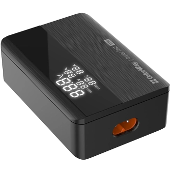 Купить Зарядное устройство ColorWay Power Delivery GaN 2xUSB-C, 2xUSB-A, 100W Black (CW-CHS041PD-BK) - фото 1