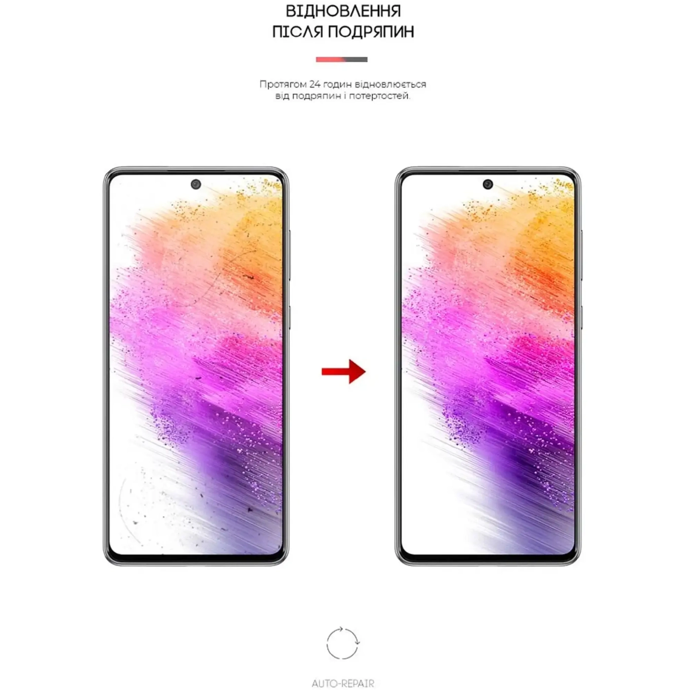 Купити Гідрогелева плівка ArmorStandart Anti-Blue для Samsung A73 (A736) (ARM61693) - фото 3