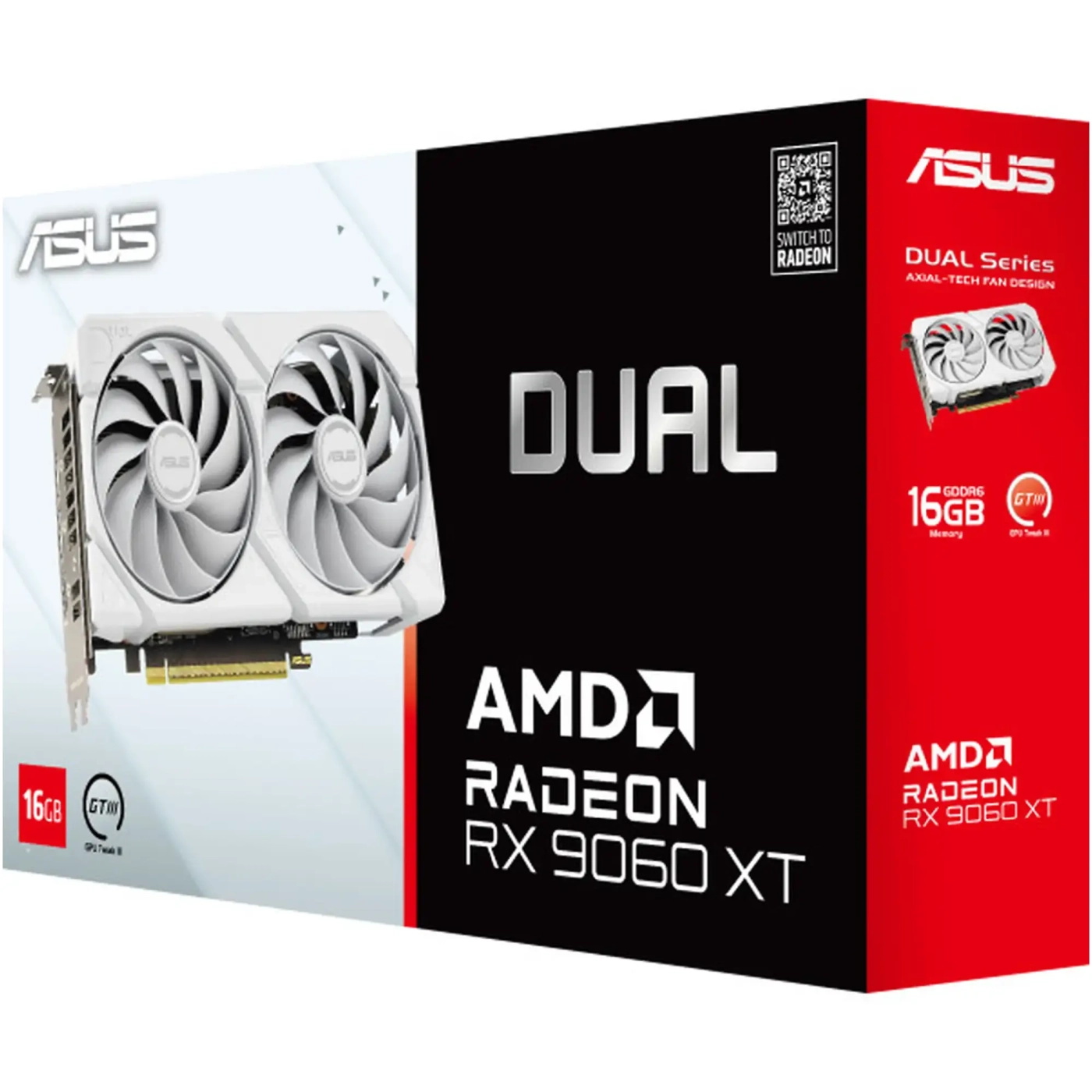 Купить Видеокарта ASUS AMD Radeon RX 9060XT DUAL16GB GDDR6 White (DUAL-RX9060XT-16G-WHITE) - фото 12