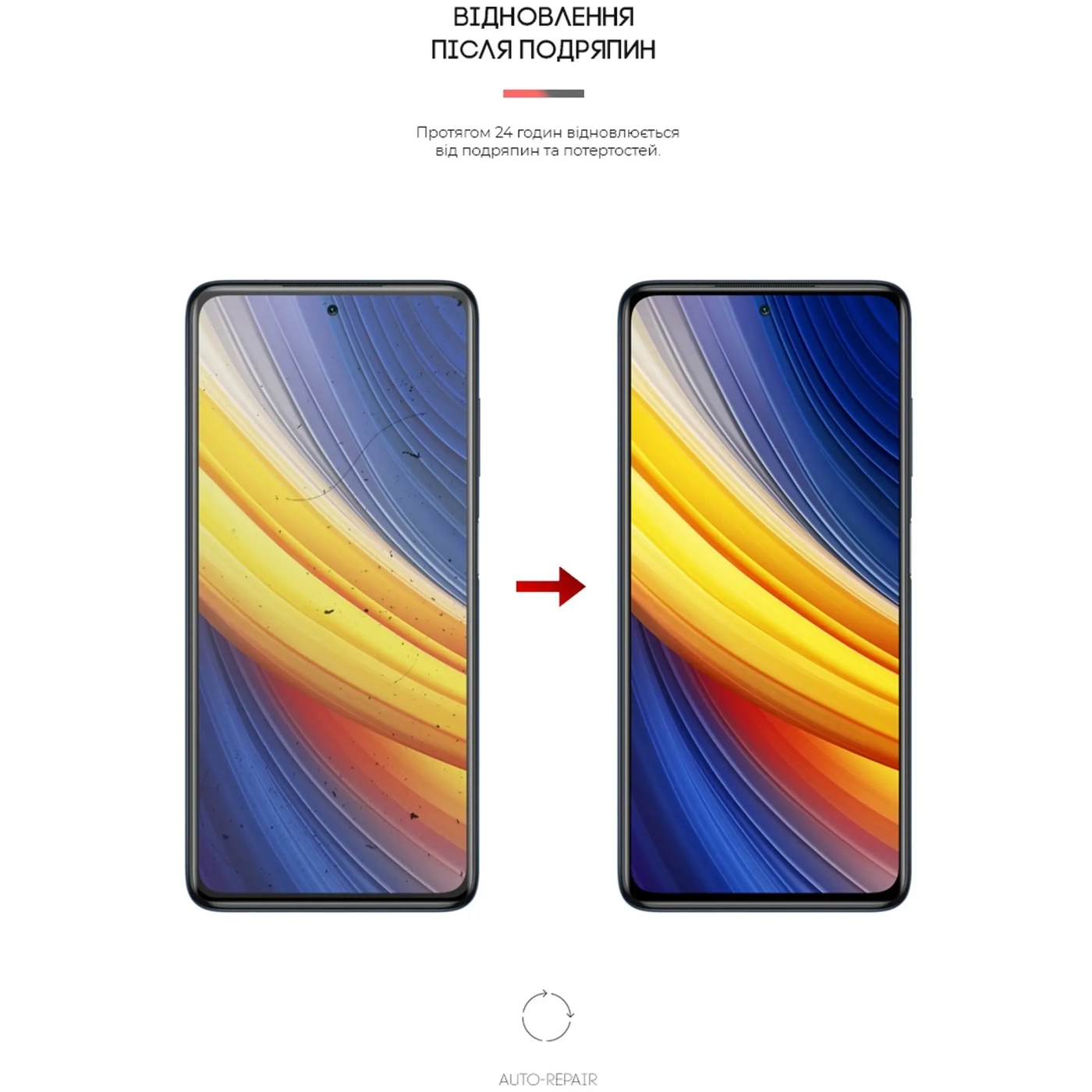 Купить Гидрогелевая пленка ArmorStandart Anti-Blue для Xiaomi Poco X3 Pro (ARM59086) - фото 3