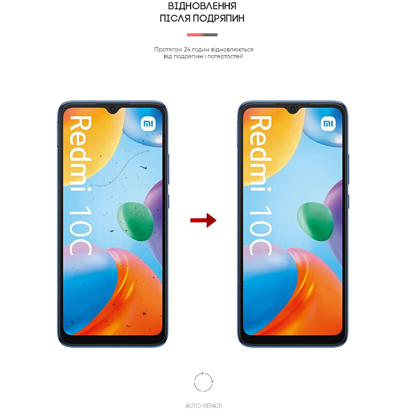 Купити Гідрогелева плівка ArmorStandart Anti-Blue для Xiaomi Redmi 12C / 10C (ARM61822) - фото 3