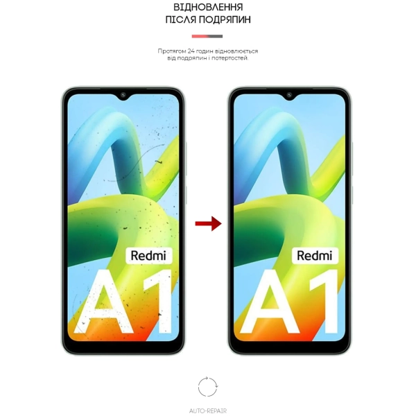 Купить Гидрогелевая пленка ArmorStandart Anti-Blue для Xiaomi Redmi A1 / A1+ / Poco C50 (ARM62820) - фото 3