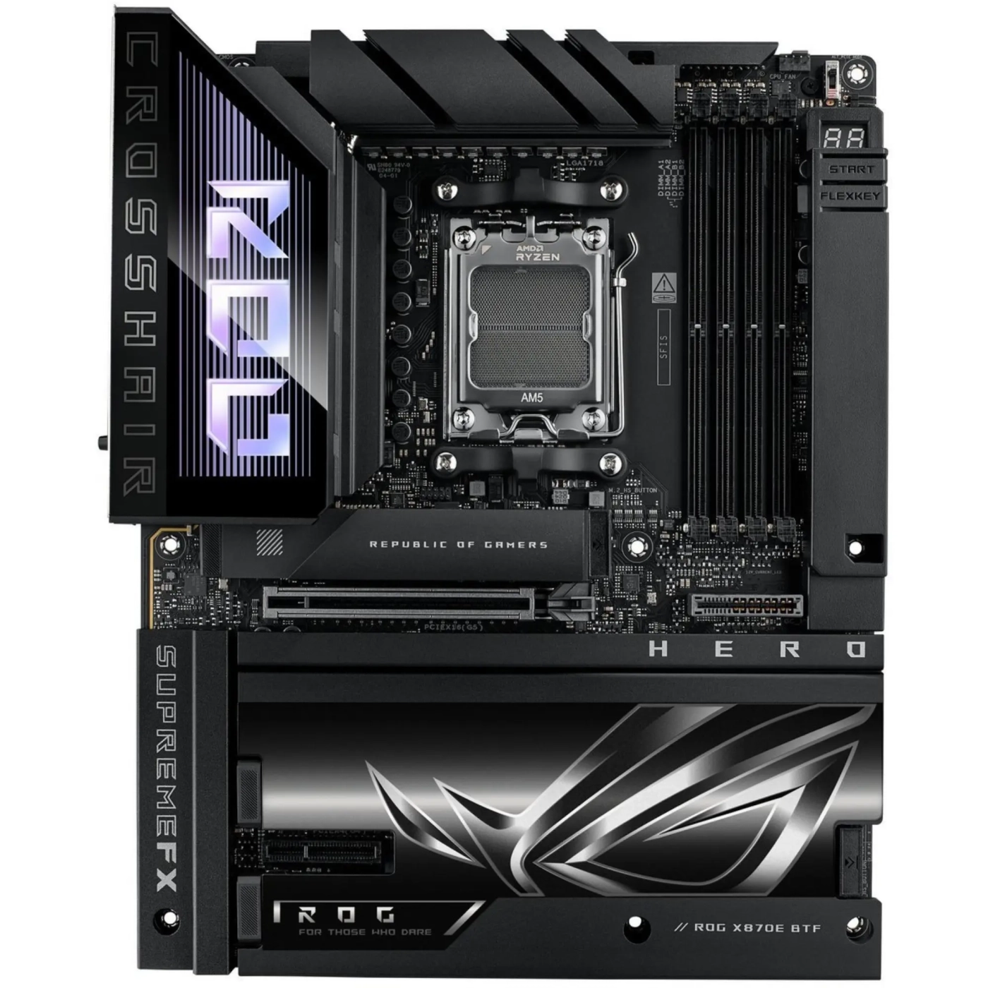 Купити Материнська плата Asus ROG CROSSHAIR X870E HERO BTF - фото 2