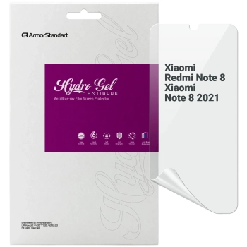 Купить Гидрогелевая пленка ArmorStandart Anti-Blue для Xiaomi Redmi Note 8 / Note 8 2021 (ARM70121) - фото 1