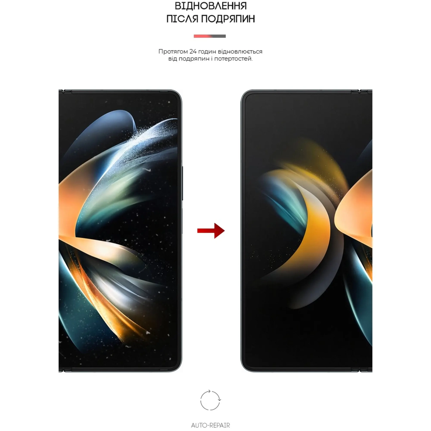 Купити Гідрогелева плівка ArmorStandart Anti-Blue на основний дисплей для Samsung Fold4 5G (SM-F936) (ARM65070) - фото 3