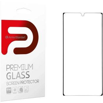 Купити Гідрогелева плівка ArmorStandart Full Glue Curved для Samsung Note 10 Black (ARM56607-GFG-BK) - фото 1