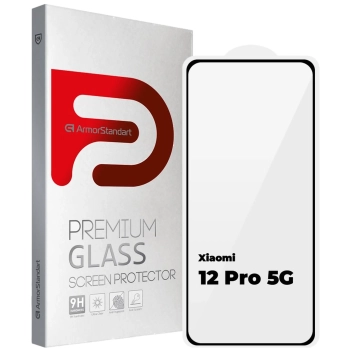 Купити Гідрогелева плівка ArmorStandart Full Glue Curved для Xiaomi 12 Pro 5G Black (ARM60931) - фото 1