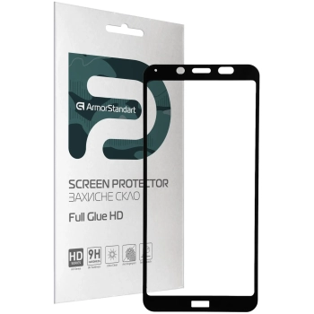 Купить Защитное стекло ArmorStandart Full Glue HD для Huawei Y5p 2020 Black (ARM58293) - фото 1