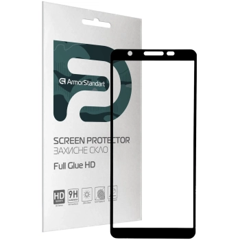 Купить Защитное стекло ArmorStandart Full Glue HD для Samsung A01 Core (A013F) Black (ARM58299) - фото 1