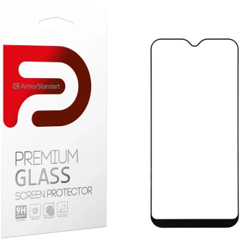 Купить Защитное стекло ArmorStandart Full Glue для Samsung A01 (A015) Black (ARM56192-GFG-BK) - фото 1