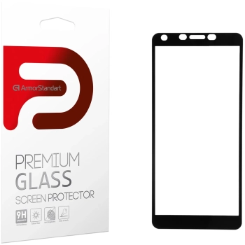 Купить Защитное стекло ArmorStandart Full Glue для Tecno POP 2F (B1F) Black (ARM57584) - фото 1