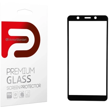 Купити Захисне скло ArmorStandart Full Glue для Tecno POP 3 (BB2) Black (ARM57585) - фото 1