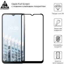 Купити Захисне скло ArmorStandart Full Glue для Tecno POP 6 Pro (BE8) Black (ARM64794) - фото 2