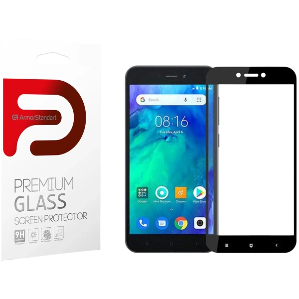 Купити Захисне скло ArmorStandart Full Glue для Xiaomi Redmi Go Black (ARM54320-GFG-BK) - фото 1