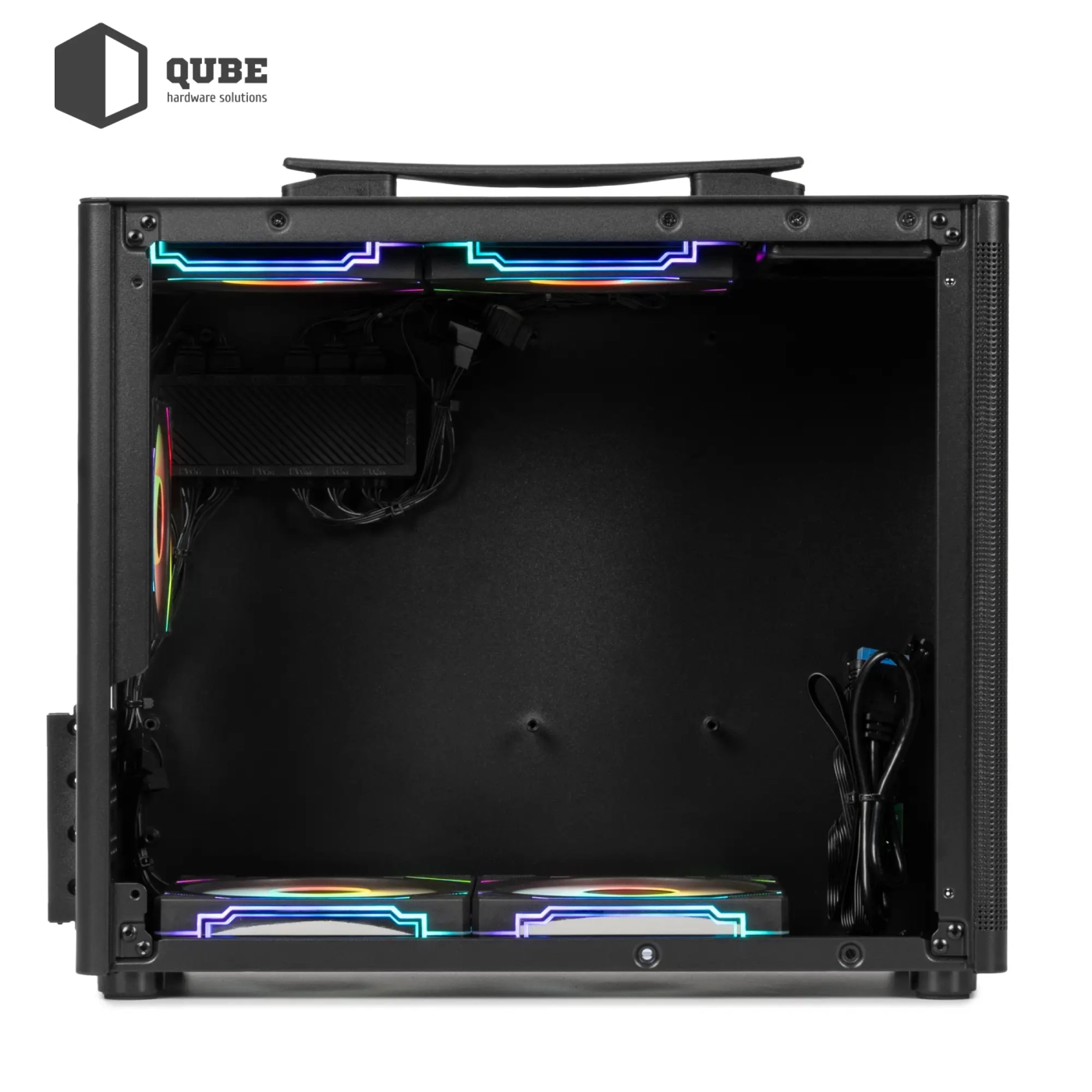 Купить Корпус QUBE BRING ARGB Black (BRING_GBNU3) - фото 9
