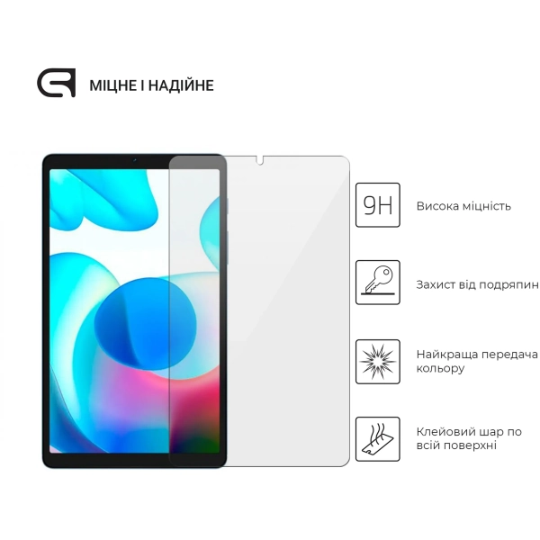 Купити Захисне скло ArmorStandart Glass.CR для Realme Pad Mini Clear (ARM61754) - фото 2