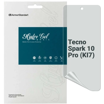 Купить Гидрогелевая пленка ArmorStandart Matte для Tecno Spark 10 Pro (KI7) (ARM67792) - фото 1