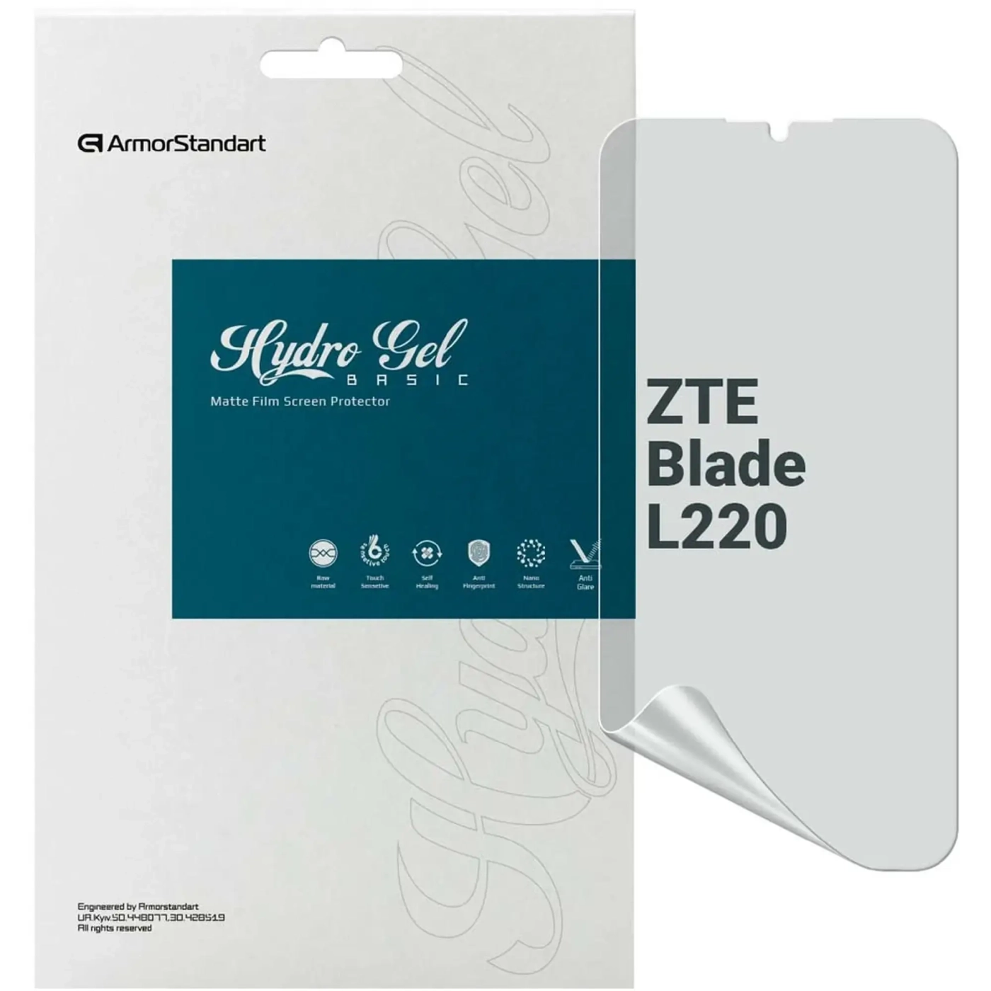 Купити Гідрогелева плівка ArmorStandart Matte для ZTE Blade L220 (ARM69303) - фото 1