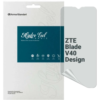 Купить Гидрогелевая пленка ArmorStandart Matte для ZTE Blade V40 Design (ARM68871) - фото 1
