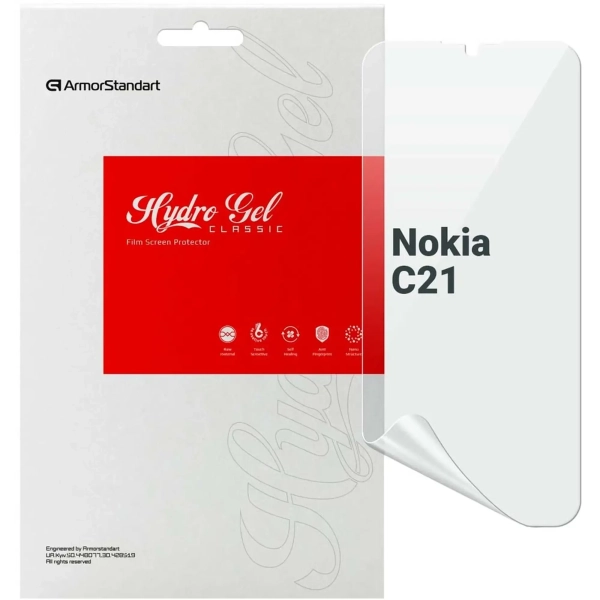 Купити Гідрогелева плівка ArmorStandart для Nokia C21 (ARM69029) - фото 1