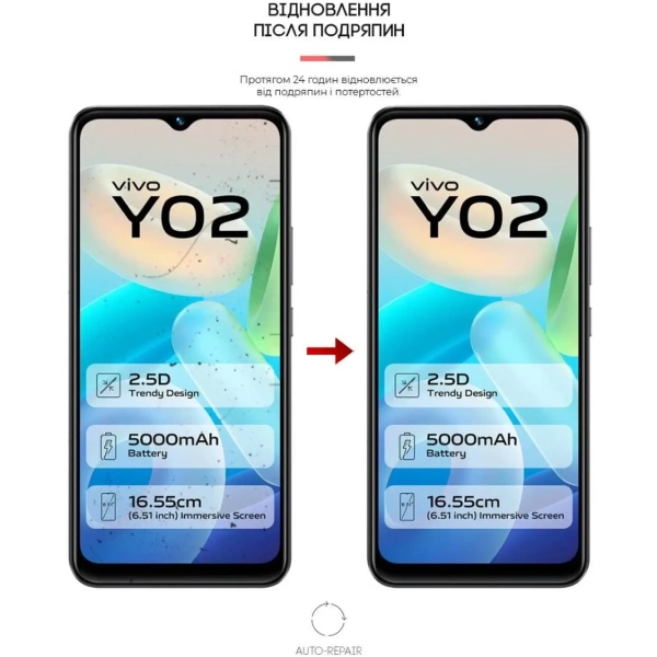 Купить Гидрогелевая пленка ArmorStandart для Vivo Y02 (ARM66002) - фото 2