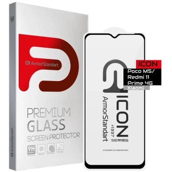 Купити Захисне скло ArmorStandart Icon для Xiaomi Poco M5/Redmi 11 Prime 4G (ARM62811) - фото 1