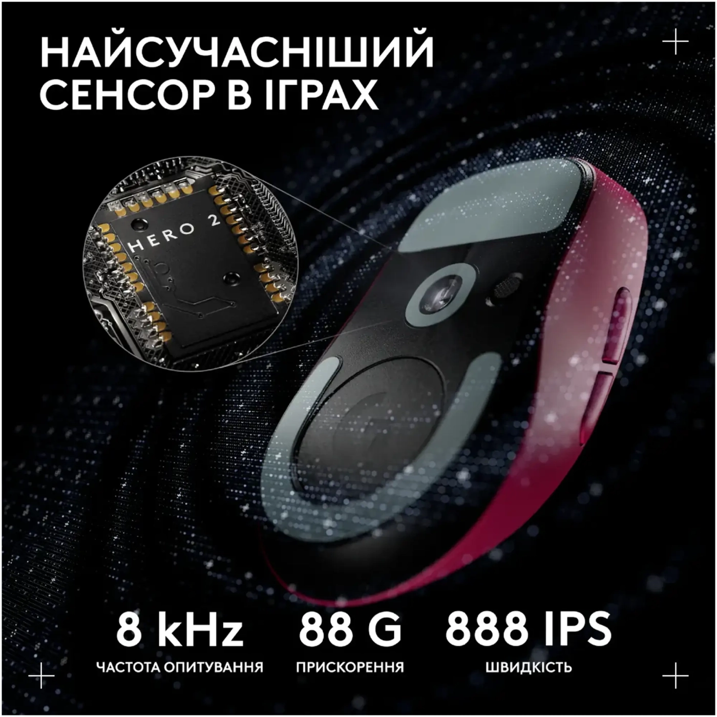Купить Мышь Logitech G Pro X Superlight 2 Dex Lightspeed Wireless Pink (910-007373) - фото 7