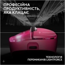 Купить Мышь Logitech G Pro X Superlight 2 Dex Lightspeed Wireless Pink (910-007373) - фото 10