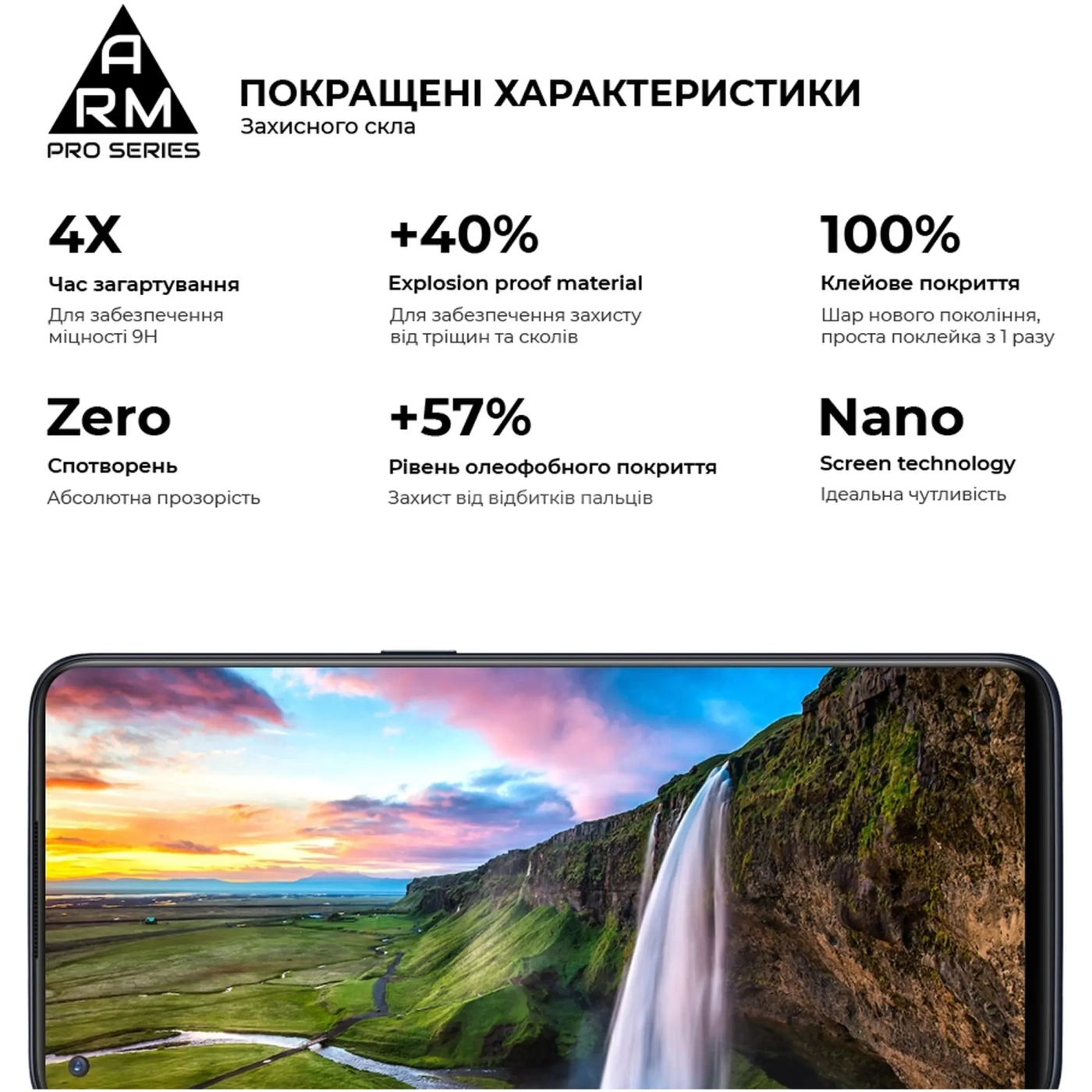 Купить Защитное стекло ArmorStandart Pro для OnePlus Nord CE 5G (EB2103) (ARM59791) - фото 2