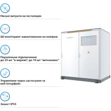 Купить Система хранения энергии Sungrow PowerStack ESS 125kW 510KWh 820V 314Ah LiFePO4 IP55, Fire Extinguisher, Liquid Cooled (ST510CS-4H) - фото 4