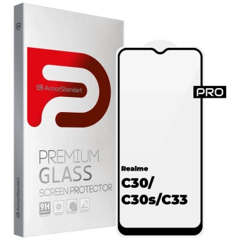 Купити Захисне скло ArmorStandart Pro для Realme C30/C30s/C33 (ARM64728) - фото 1