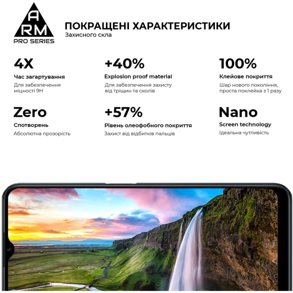 Купити Захисне скло ArmorStandart Pro для Realme C30/C30s/C33 (ARM64728) - фото 3