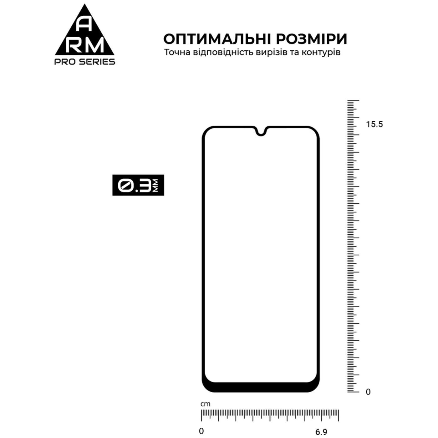 Купити Захисне скло ArmorStandart Pro для Samsung A32 4G / A22 4G / M32 / M22 / A31 (ARM57969) - фото 6