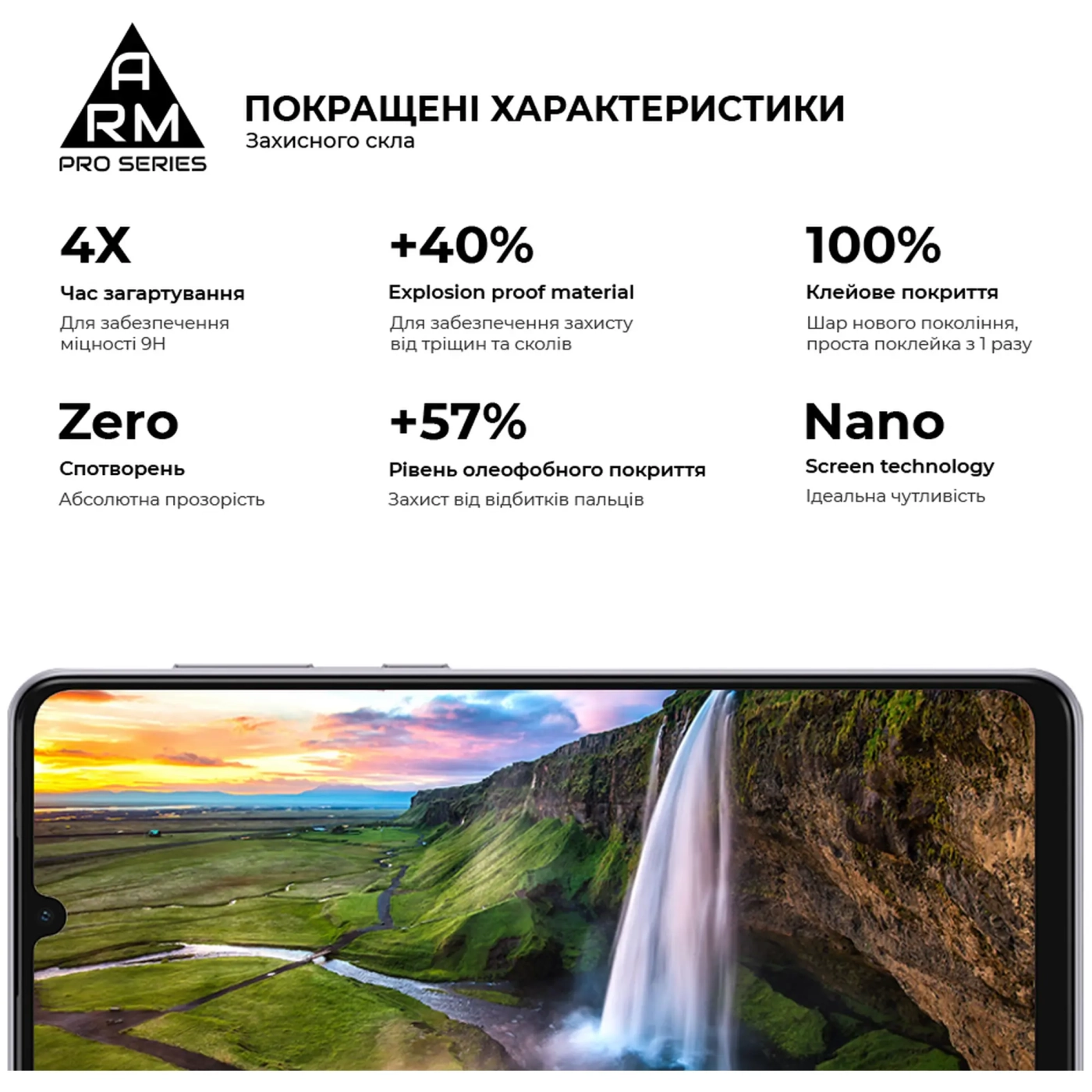 Купити Захисне скло ArmorStandart Pro для Samsung A33 5G (A336) (ARM60938) - фото 3