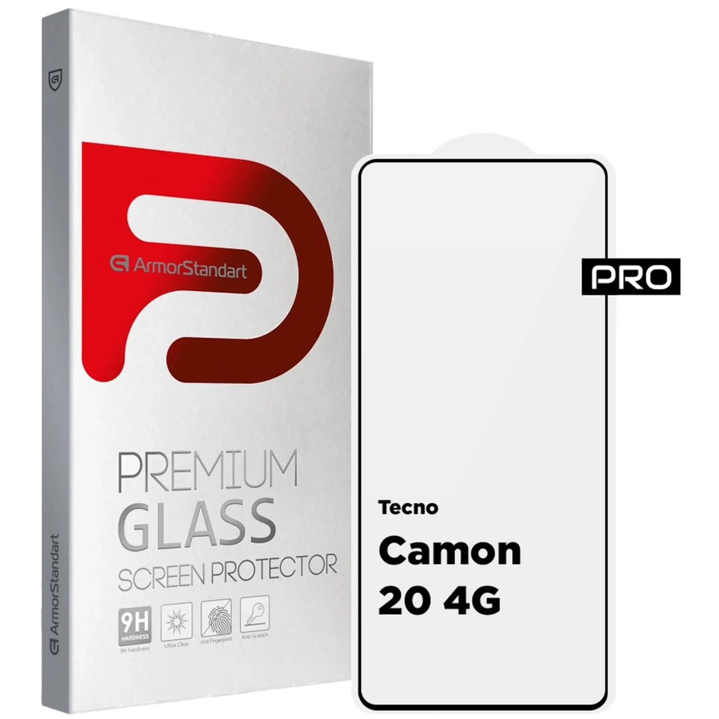 Купити Захисне скло ArmorStandart Pro для Tecno Camon 20 4G (ARM69119) - фото 1
