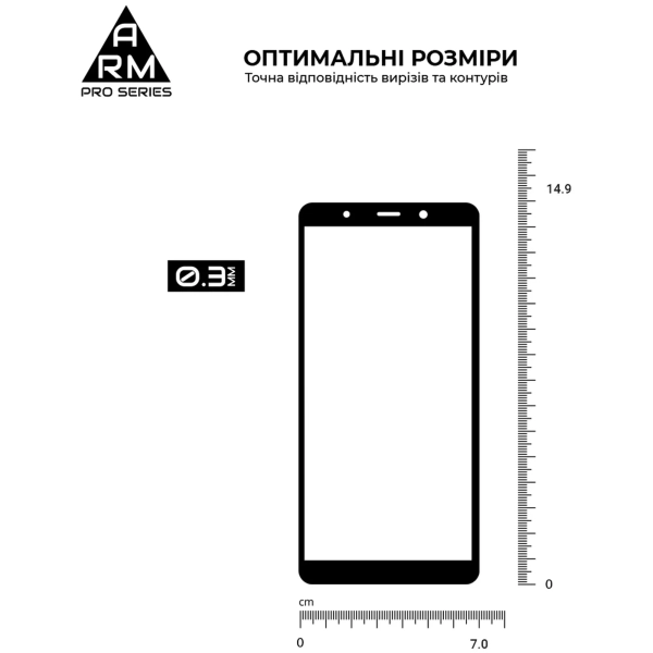 Купити Захисне скло ArmorStandart Pro для Tecno POP 3 (ARM61777) - фото 6