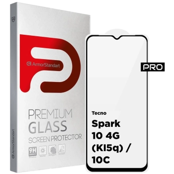Купити Захисне скло ArmorStandart Pro для Tecno Spark 10 4G (KI5q) / 10C (ARM67794) - фото 1
