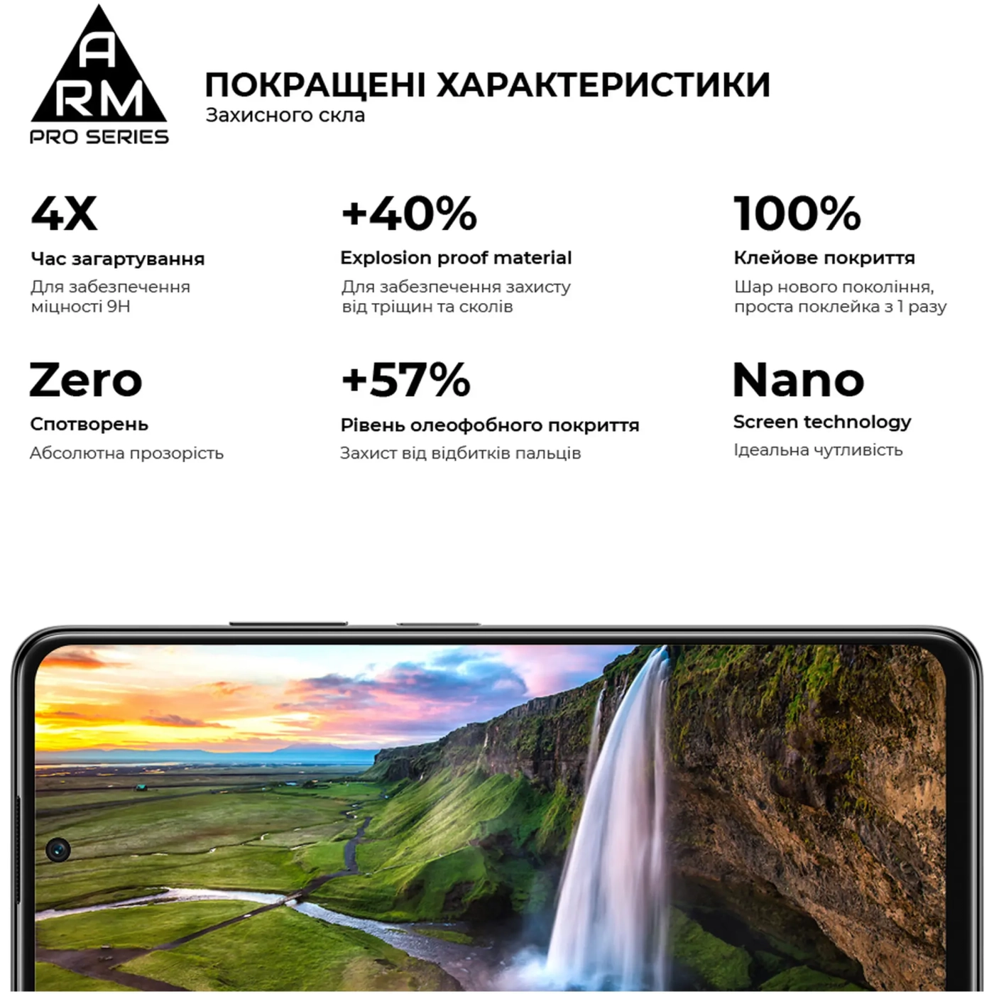 Купити Захисне скло ArmorStandart Pro для Xiaomi Poco M4 5G/Redmi Note 11R 5G (ARM60943) - фото 3